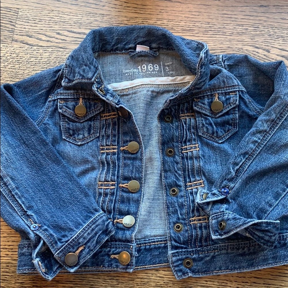 GAP toddler size 3 jean jacket